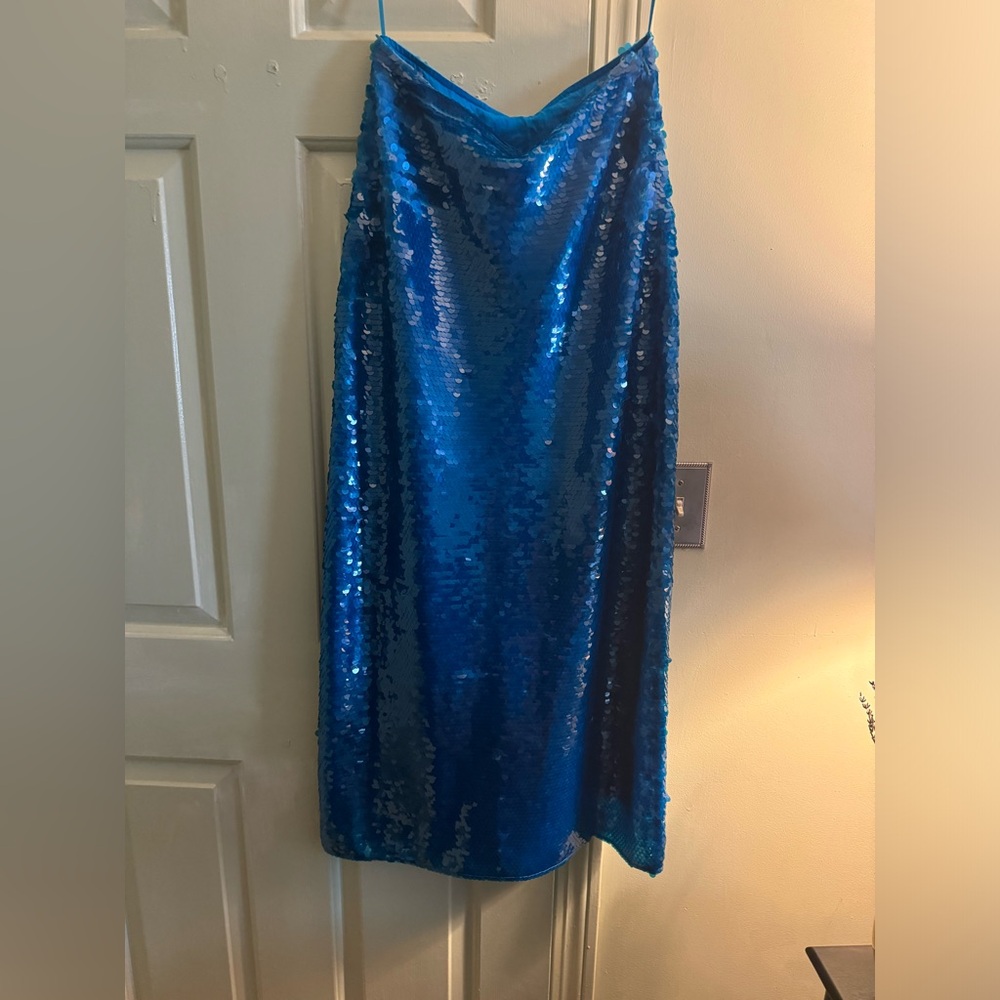 NWT Cult Gaia Laith sequin skirt im Nile